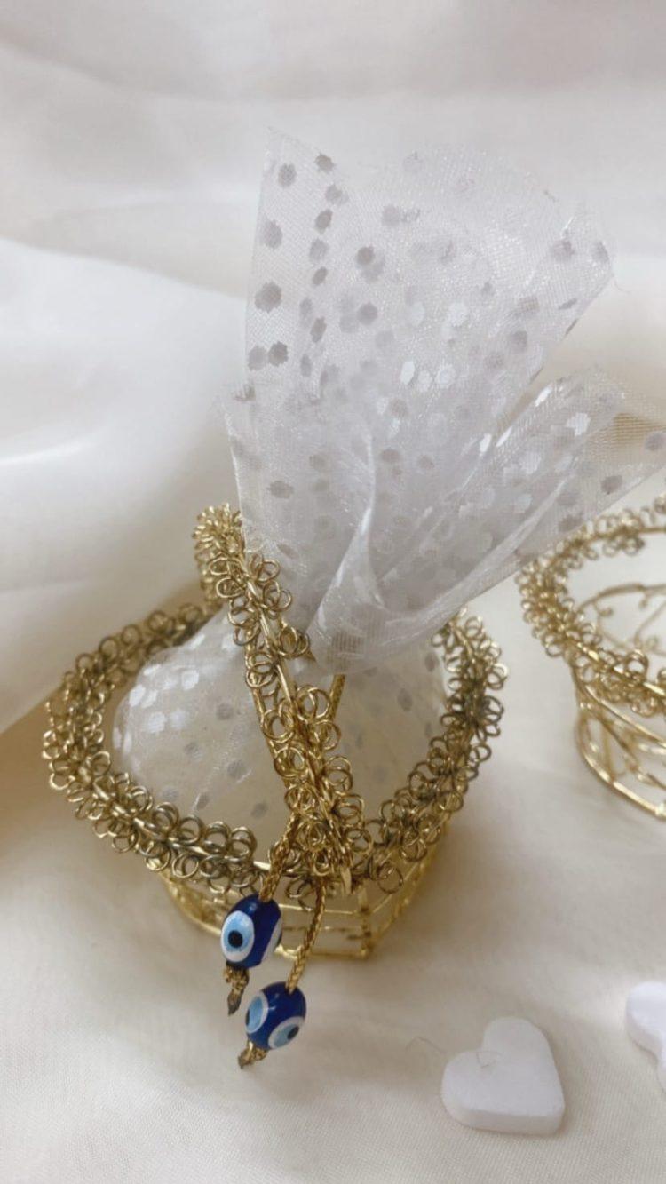 מיני סלסלאות מתכת רשת.