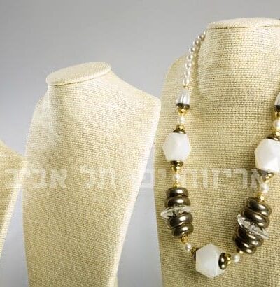 מעמד צוואר מיוטה לשרשראות + צינור לצמידים במבחר מידות - קטגוריית מעמדים לתכשיטים - סטנדים מעוצבים לעגילים, שרשראות וצמידים